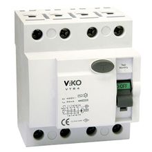 Viko VTR4-8030 4 Kutuplu 30 mA 80A Kaçak Akım Koruma Rölesi