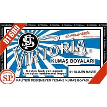 Viktoria 61 Blujin Mavisi Toz Kumaş Boyası