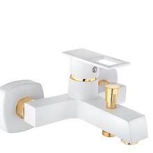 Vilas Trento Elit Beyaz Gold Mix Duş Banyo Bataryası