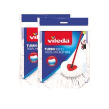 Vileda Turbo Yedek 2'li Paket Mikrofiber Paspas