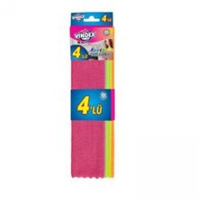 Vindex 4'lü Fast Mikrofiber Temizlik Bezi