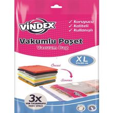 Vindex 55x90 cm XL Boy Tekli Vakumlu Poşet