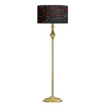Vinner VNRMADGKLMB072 Madelyn Kimya Desenli Gold Kaplama Burgulu Metal Lambader