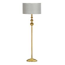 Vinner VNRVGAGKLMB018 Vega Gold Üçlü Küre Tek Ayaklı Metal Pre Gri Lambader
