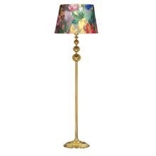Vinner VNRVGAGKLMB037 Vega Gold Üçlü Küre Tek Ayaklı Metal Violet Lambader