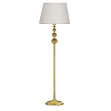 Vinner VNRVGAGKLMB070 Vega Gold Üçlü Küre Tek Ayaklı Metal Beyaz Kırçıl Lambader