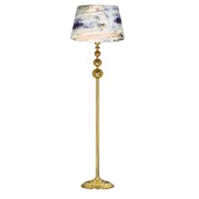 Vinner VNRVGAGKLMB094 Vega Gold Üçlü Küre Tek Ayaklı Metal Blumixed Lambader