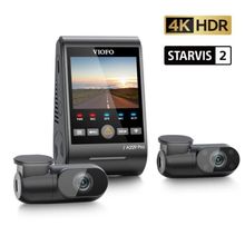 Viofo A229 Pro 3 Kameralı Ön İç Arka 4K+2K+1080P HDR Sony Starvis 2 Wifi GPS’li Araç Kamerası