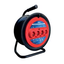 Visco 3x1.5 - 20 mt Makaralı Seyyar Uzatma Kablosu