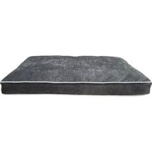 Viscopet Antrasit Gri 85 x 120 x 10 cm Lüks Visco Dolgulu Fermuarlı Yıkanabilir Kedi Köpek Yatağı