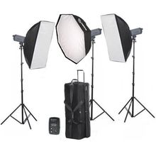 Visico VC-600HH 3'lü Paraflaş Kiti