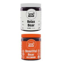 Vita Bear Beautiful Bear 60 Çiğnenebilir Tablet + Relax Bear 60 Çiğnenebilir Tablet