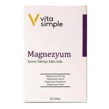 Vita Simple Magnezyum 105 mg 60 Tablet