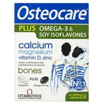 Vitabiotics Osteocare Plus Omega 3 Soy Isoflavones 84 Tablet