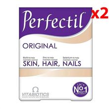 Vitabiotics Perfectil Original Skin Hair Nails 2x30 Tablet