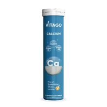 Vitago Calcium Vitamin D K2 20 Efervesan Tablet