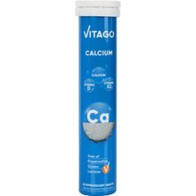Vitago Calcium Vitamin D K2 9x20 Efervesan Tablet