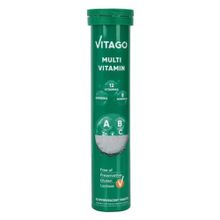 Vitago Multivitamin Ginseng Multimineral 20 Efervesan Tablet
