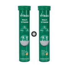 Vitago Multivitamin Ginseng Multimineral 2x20 Efervesan Tablet