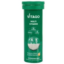 Vitago Multivitamin Multimineral 10 Efervesan Tablet