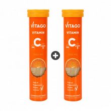 Vitago Vitamin C Vitamin D Çinko 2x20 Efervesan Tablet