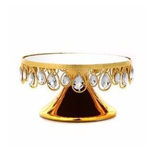 Vitale AK.HQ0010 22x11 cm Nila Gold Ayaklı Tabak