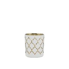 Vitale AK.JFHC6702450 Cam Beyaz Gold 8 cm Mumluk