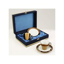 Vitale MTFK.0038-9 Gold 2'li Kaplama Kahve Fincanı