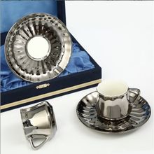 Vitale MTFK.0055 Gümüş Fincan Takımı