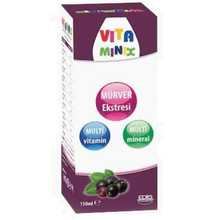 Vitaminix Kara Mürver 150 ml Şurup