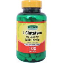 Vitapol L-Glutatyon Alfa Lipoik Asit Milk Thistle Deve Dikeni Enginar içeren 100 Kapsül