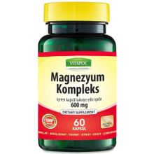 Vitapol Magnesium Complex 600 mg 60 Kapsül