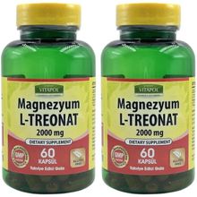 Vitapol Magnezyum L-Treonat 2000 mg 2x60 Kapsül