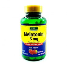 Vitapol Melatonin 3 mg Çilek Aromalı 120 Ağızda Dağılan Tablet