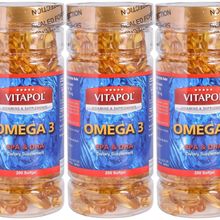 Vitapol Omega 3 3x200 Kapsül Balık Yağı