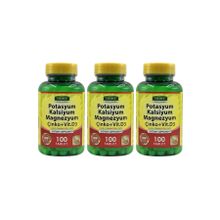 Vitapol Potasyum Kalsiyum Magnezyum Çinko Vitamin D3 İçeren 3x100 Tablet