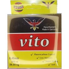Vito 300 mt Beyaz 0.24 mm Fluorocarbon Coated Misina