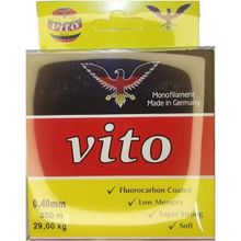 Vito Clear 160 mt 0.26 mm Fluorocarbon Coated Misina