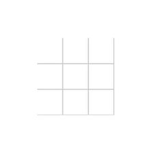 VitrA 10x10 cm Miniworx Ral 9016 Beyaz Mozaik Parlak Seramik