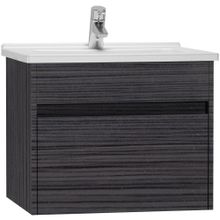 VitrA 54737 S50 60 cm Hasiente Siyah Lavabo Dolabı