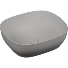 VitrA 5994B476-0016 Outline 45x40 CM Dikdörtgen Mat Taş Gri Çanak Lavabo