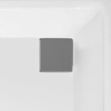 VitrA 59970005000 T Kare Kapaklı 90x65 cm Duş Teknesi Sifonu