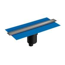 VitrA 59980477000 5702033 Eco Flow DK100 40 cm Mat Krom Duş Kanalı