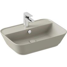 VitrA 7426B020-0001 Geo 60x43 CM Dikdörtgen Mat Bej Çanak Lavabo