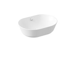 VitrA 7427B001-0012 Geo 55x40 CM Oval Mat Beyaz Çanak Lavabo