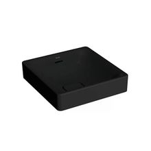 VitrA 7533B083-0673 Metropole 40x40 cm Kare Mat Siyah Çanak Lavabo