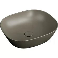 VitrA 7810B450-0016 Plural Kare Çanak Mat Vizon 45 cm Lavabo