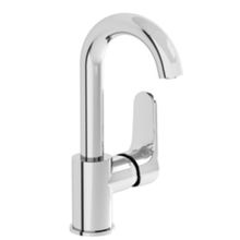 VitrA A42754 Root Round Beyaz Döner Borulu Lavabo Bataryası