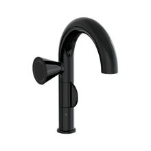 VitrA A4275539 Liquid Sol Kumandalı Parlak Siyah Lavabo Bataryası