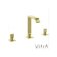VitrA A4278474 Suit 3 Delikli Soft Altın Lavabo Bataryası